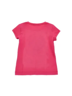 T-shirt jersey cuore paillettes