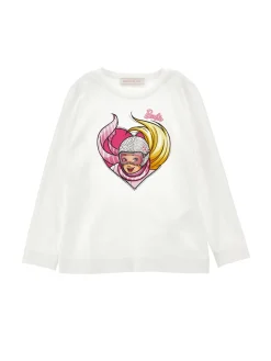 T-shirt jersey cuore strass Barbie&trade;