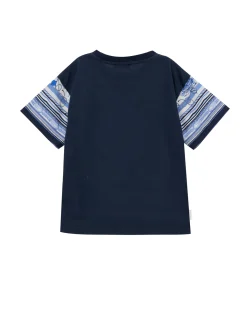 T-shirt jersey marine