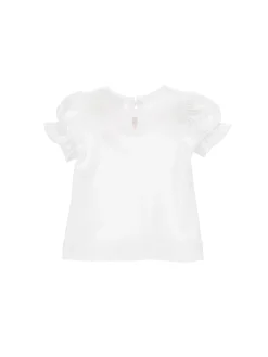 T-shirt jersey stampa fiocchetti