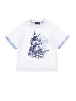 T-shirt jersey stampa pirati