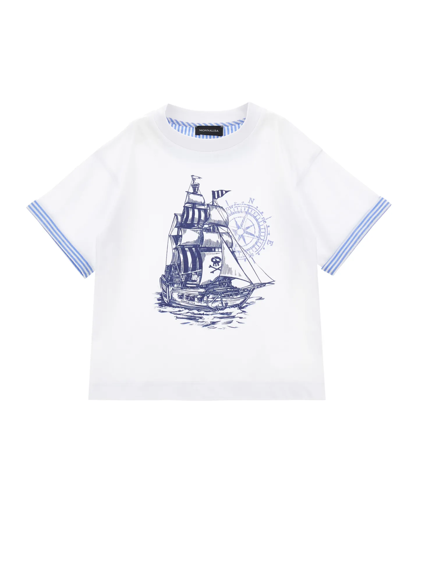 T-shirt jersey stampa pirati