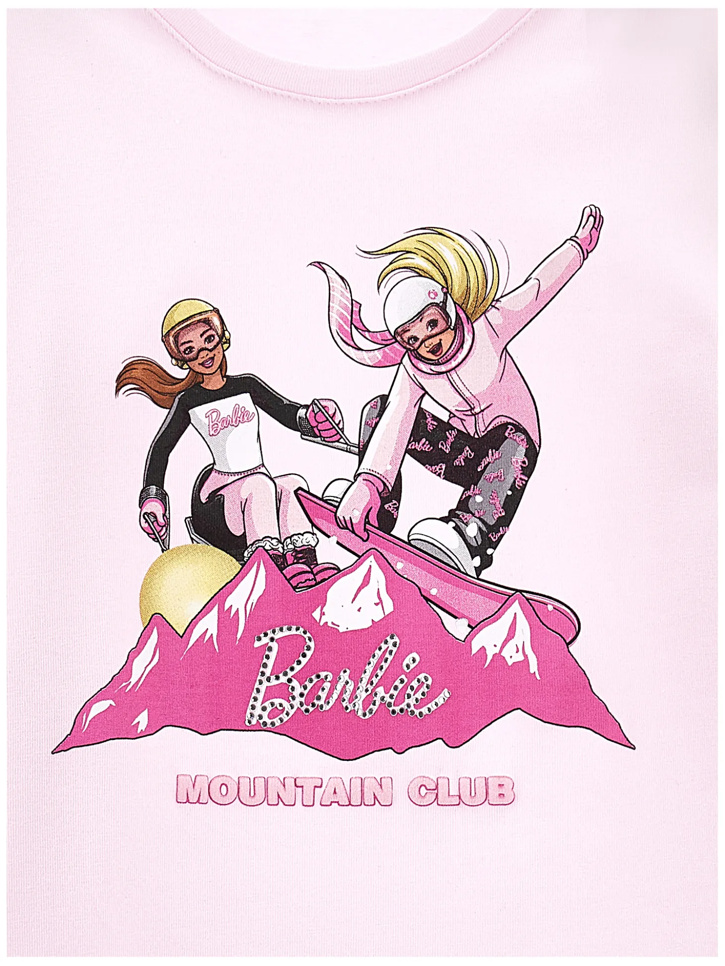 T-shirt jersey strass Barbie™