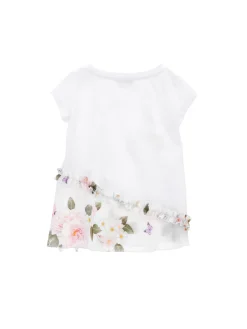 T-shirt jersey stretch floreale