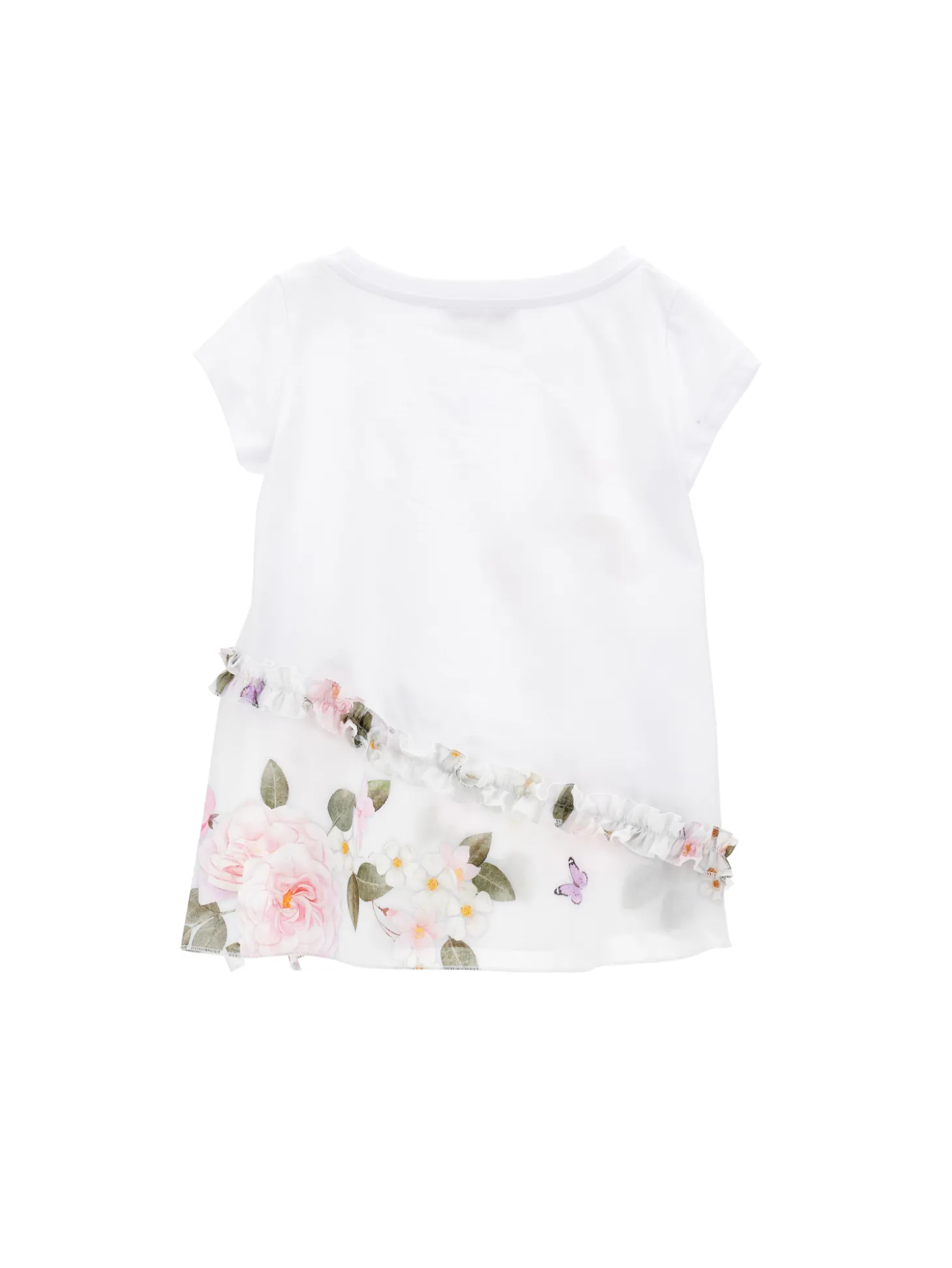 T-shirt jersey stretch floreale