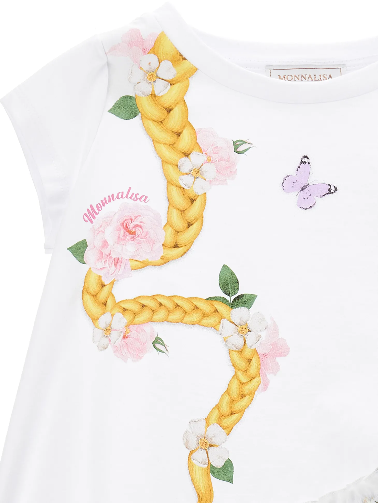 T-shirt jersey stretch floreale
