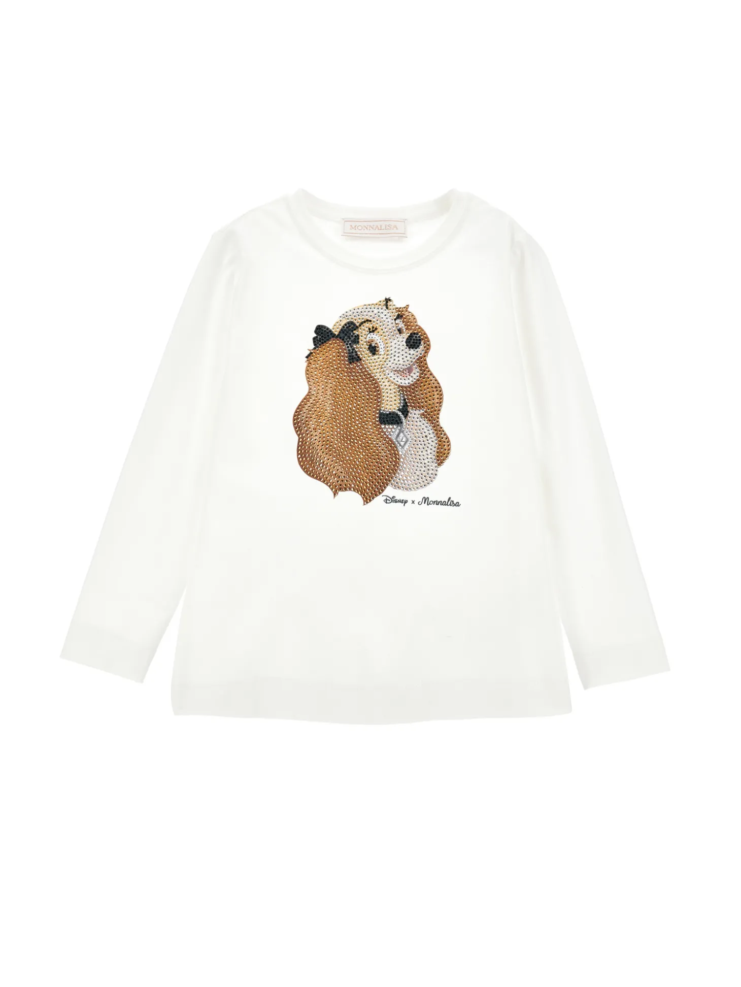 T-shirt Lilli e il Vagabondo strass