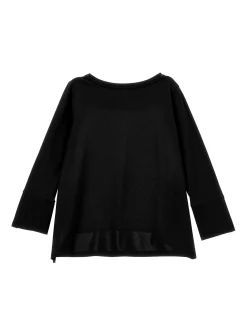 T-shirt lunga spacchetti laterali