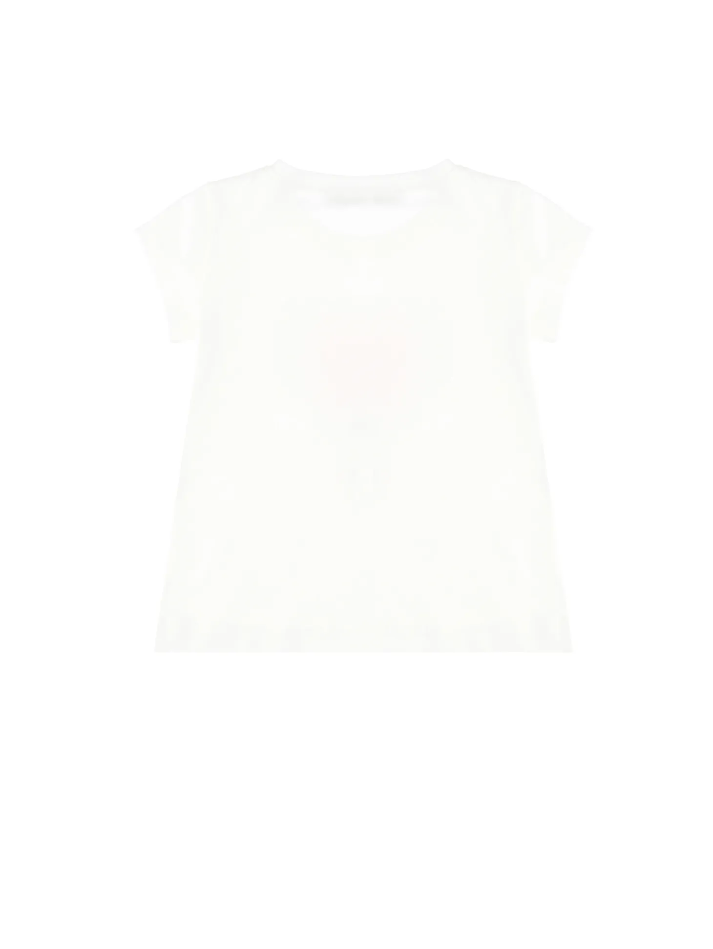 T-shirt lunga stampa collana