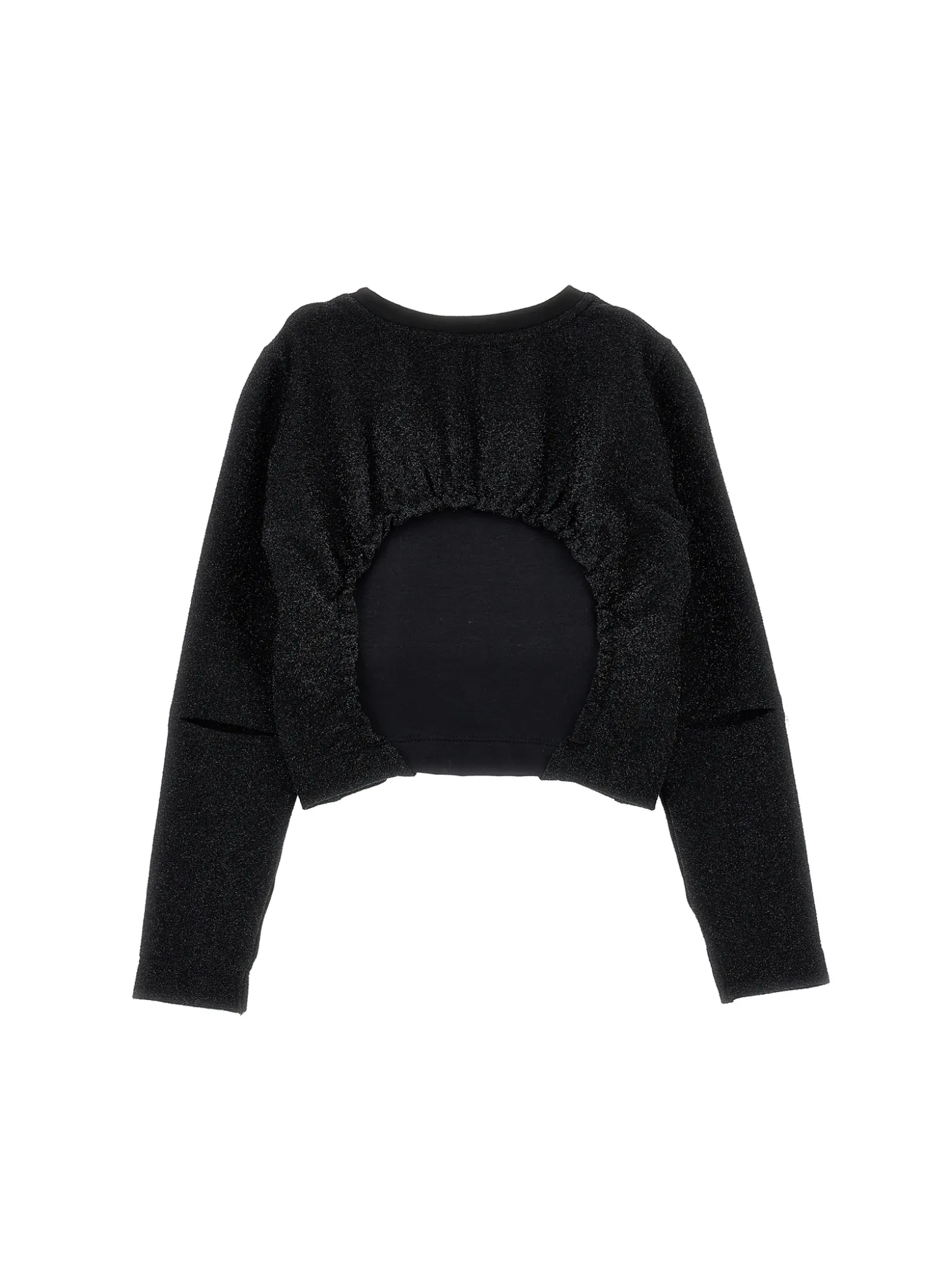 T-shirt lurex cut out