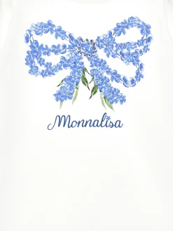 T-shirt maniche lunghe con fiocco