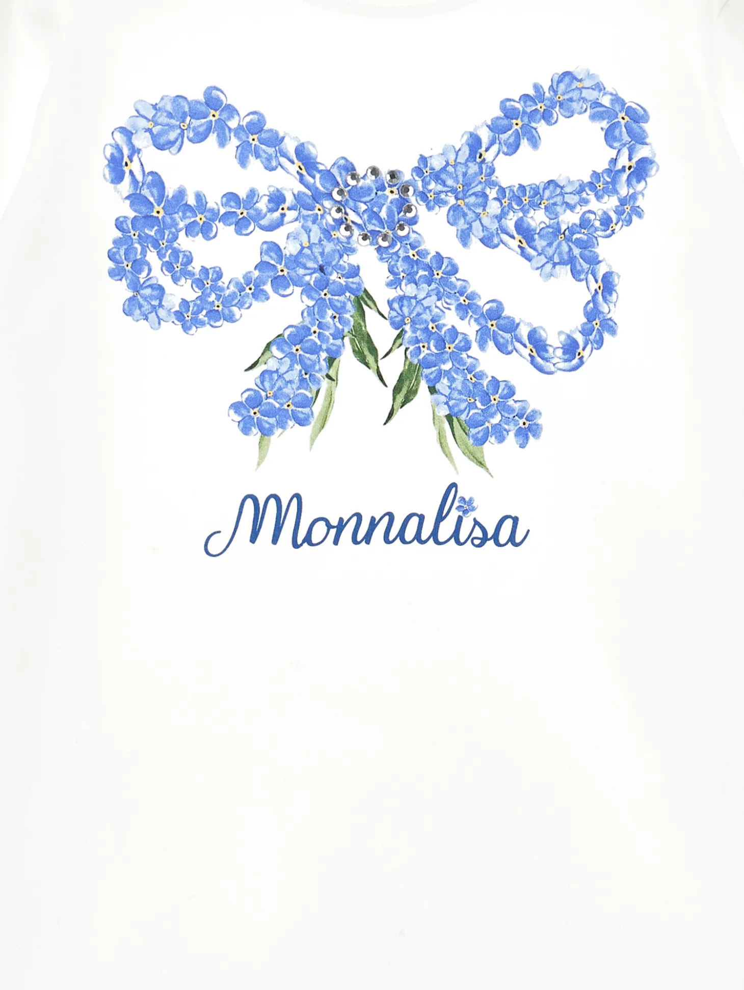 T-shirt maniche lunghe con fiocco