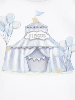 T-shirt maxi stampa circus