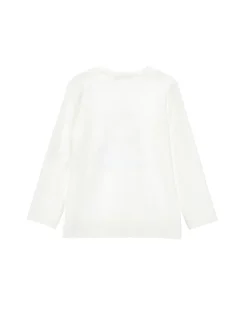 T-shirt pattinatrice con strass