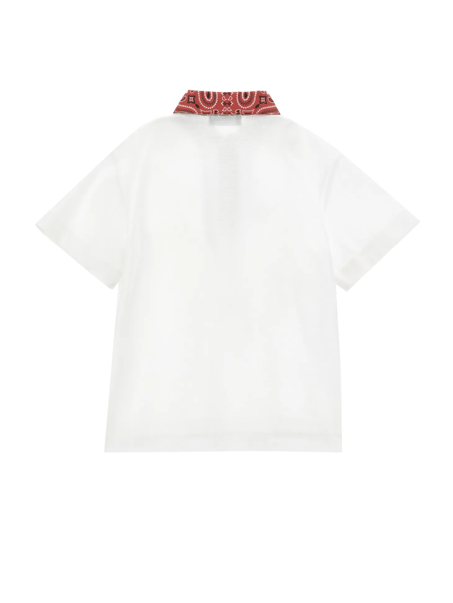 T-shirt piquet paisley