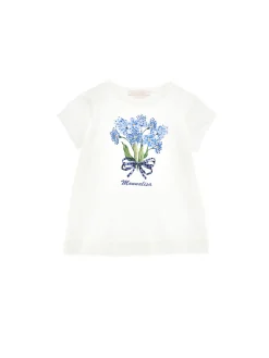 T-shirt stampa bouquet