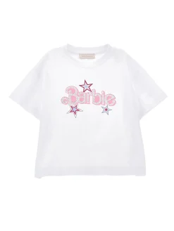 T-shirt stampa logo Barbie