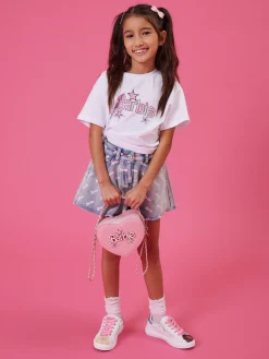 T-shirt stampa logo Barbie