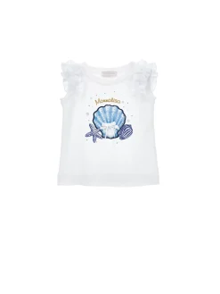 T-shirt stelle e strass