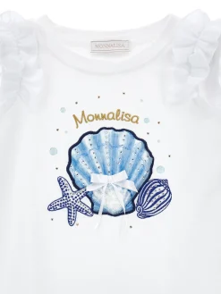 T-shirt stelle e strass
