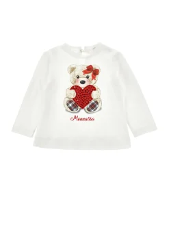 T-shirt teddy bear strass