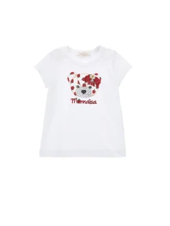 T-shirt teddy bear strass