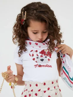 T-shirt teddy bear strass