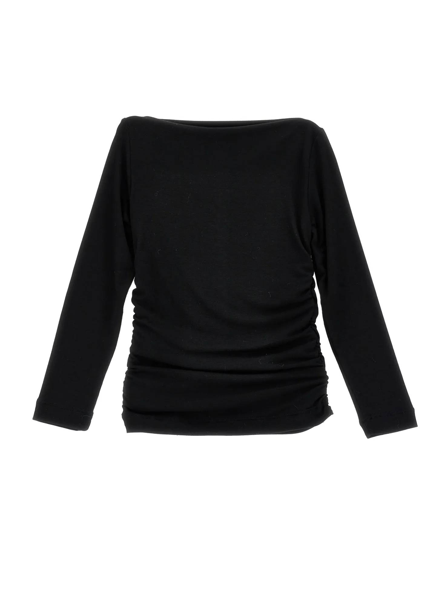 T-shirt viscosa drappeggiata
