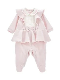 Tutina ciniglia con plastron