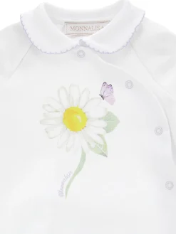 Tutina cotone margherita con colletto