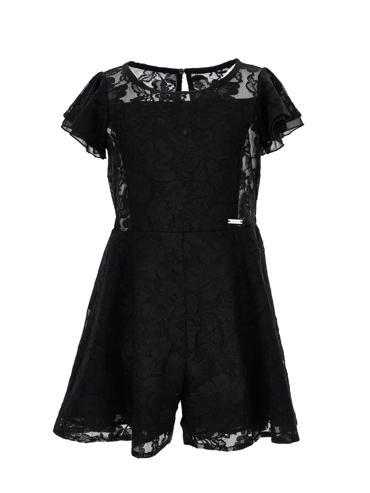 Tutina intera pizzo con shorts