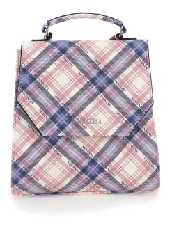 Zainetto tessuto tartan