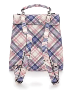 Zainetto tessuto tartan
